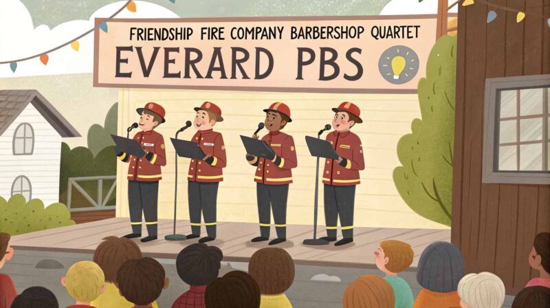 Friendship Fire Company Barbershop Quartet Everard Pbs!