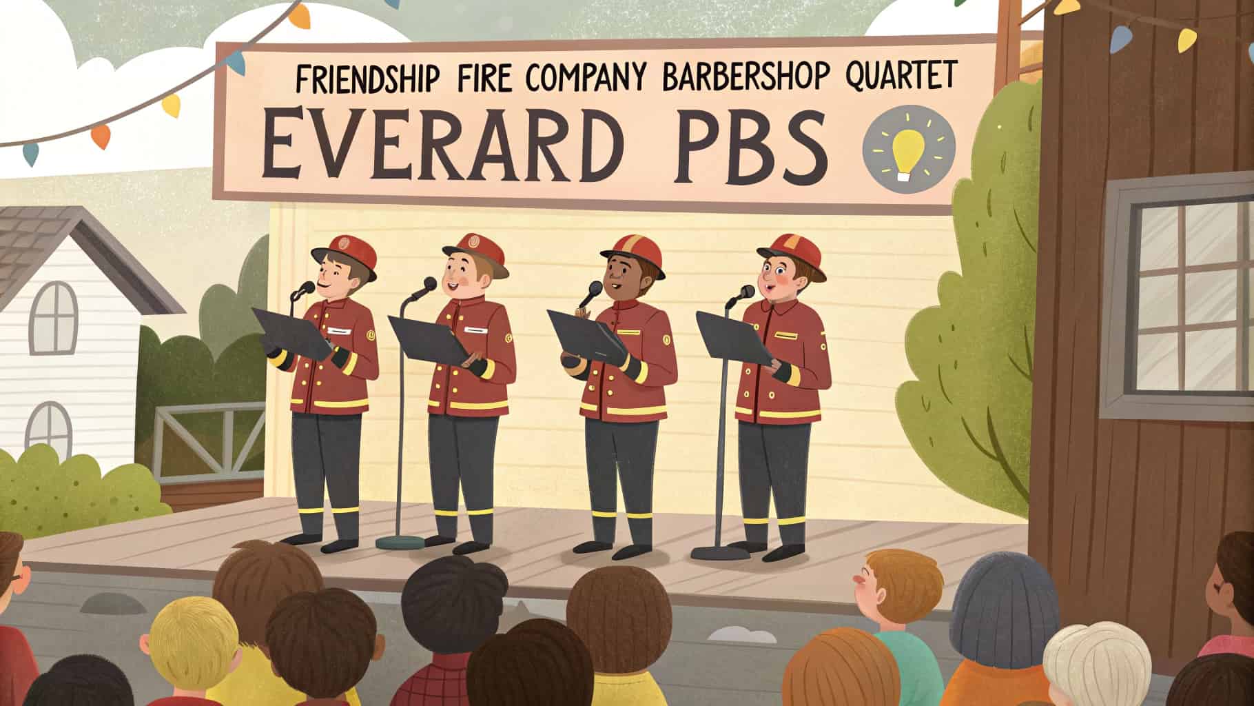 Friendship Fire Company Barbershop Quartet Everard Pbs!