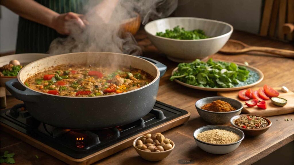 What Are The Traditional Cooking Methods And Techniques Used In Melekaike Laka